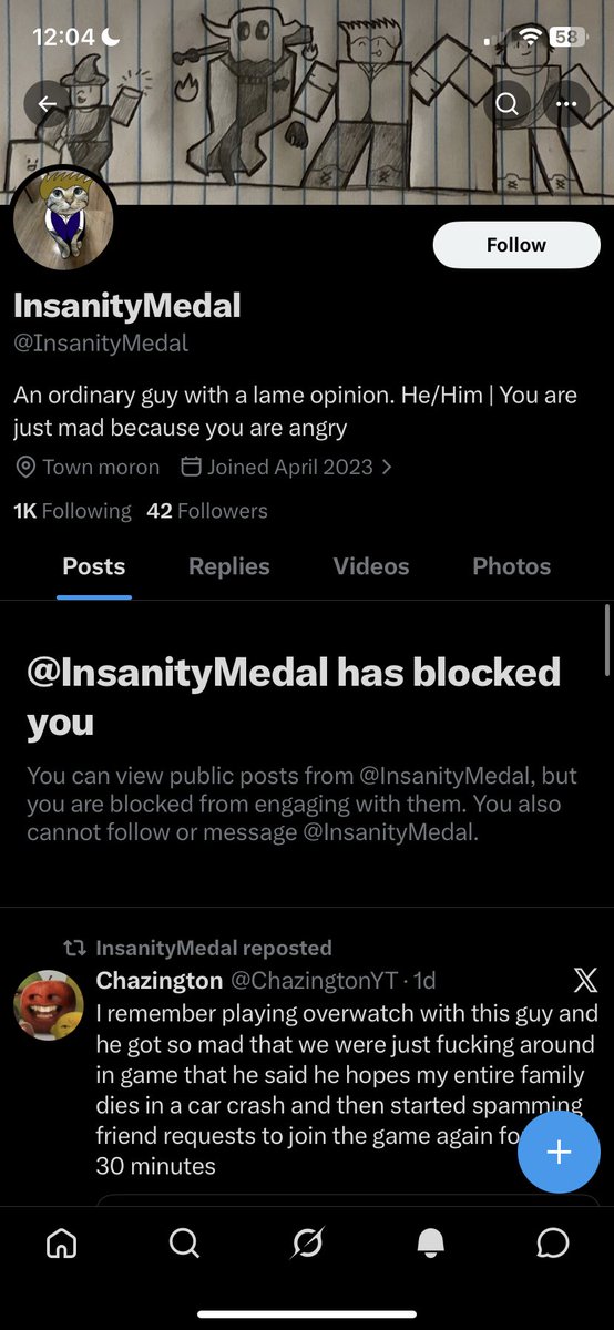 SDefenderDC's tweet photo. @InsanityMedal @DaiSanDanKai_ @ChiefofIsaac aww it blocked me https://t.co/tyBdrvltsX