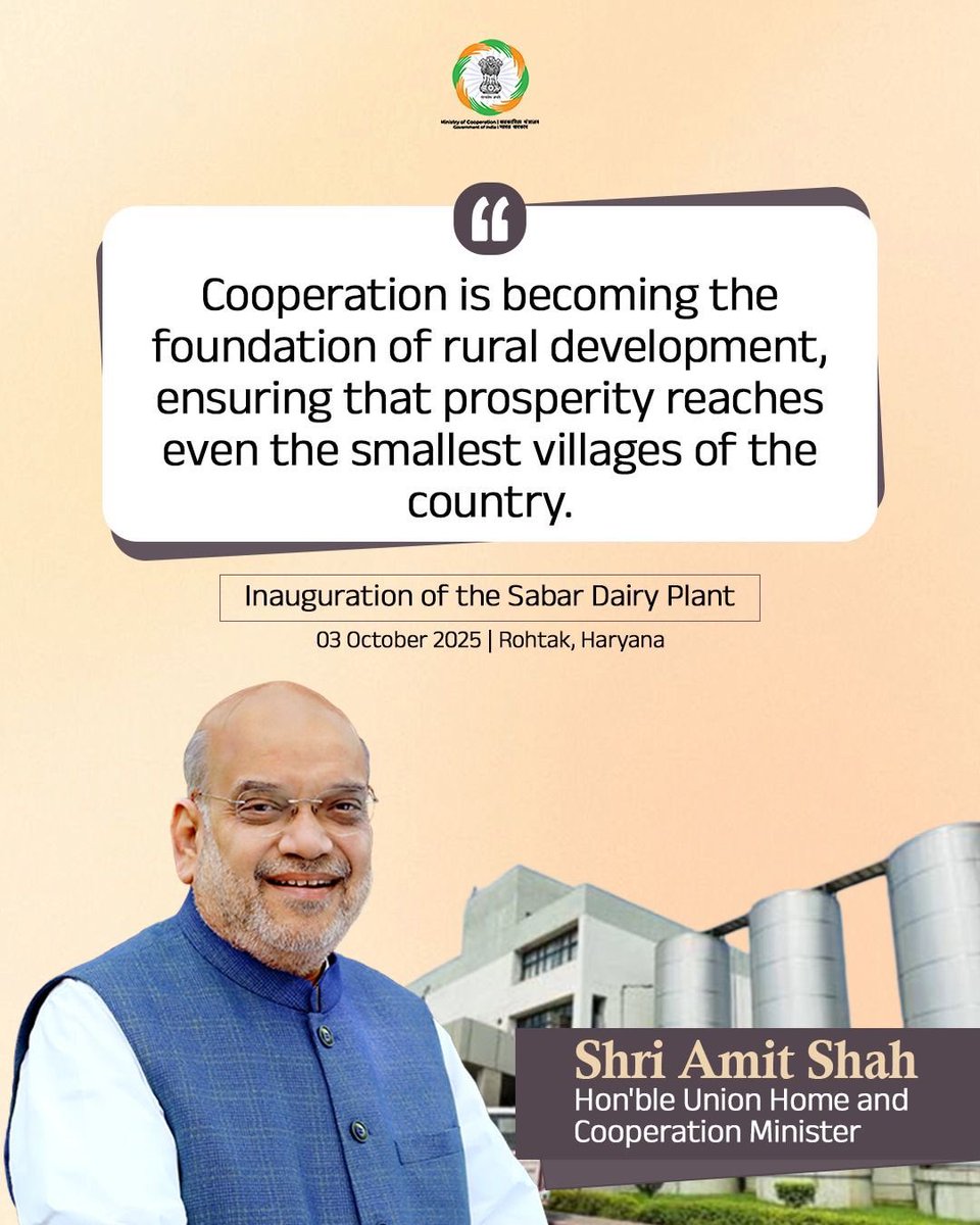 Ministry of Cooperation, Government of India tweet media