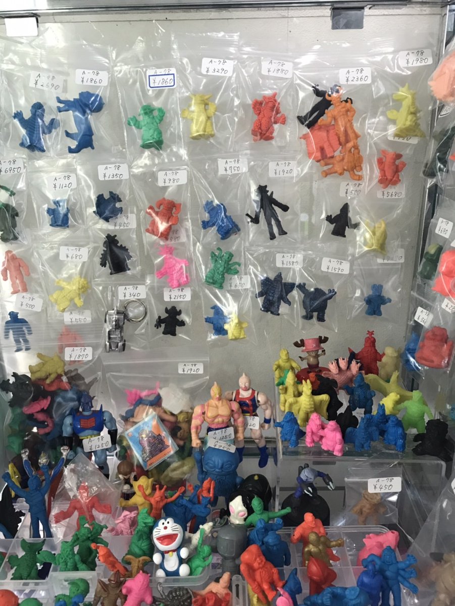 ☆A78ケースに入荷しました！！ レトロ消しゴム玩具 ・ガンダム