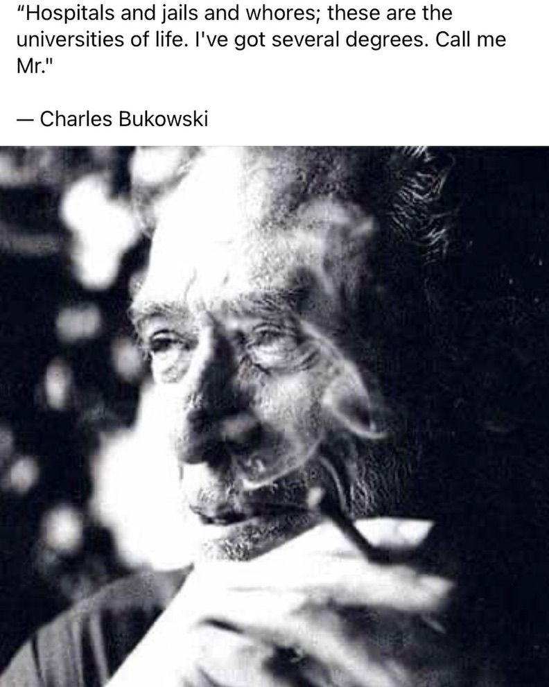 Charles Bukowski Legacy tweet media