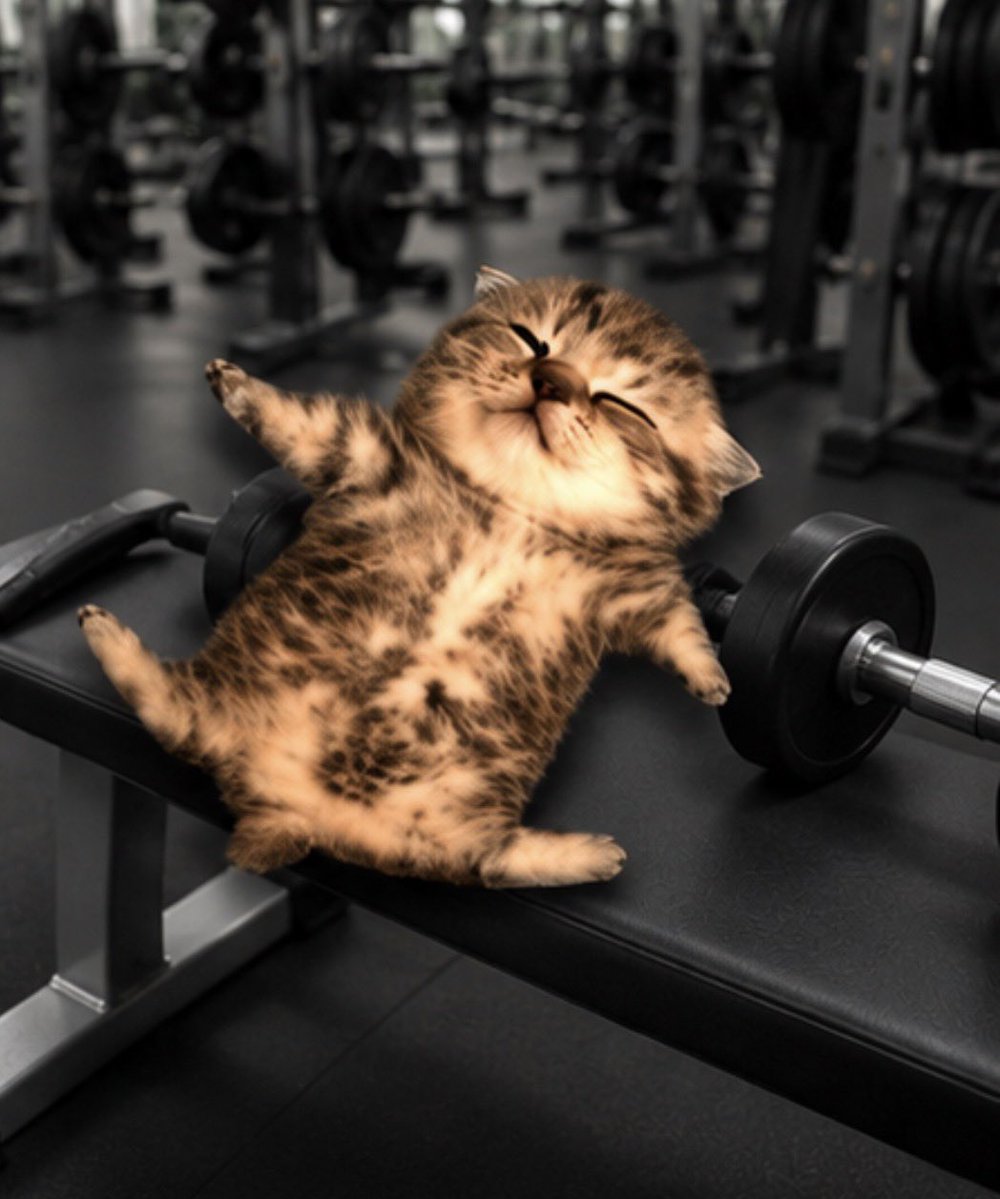 Cat Taps Out tweet media