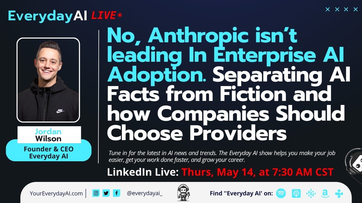 Jordan Talks Everyday AI tweet media