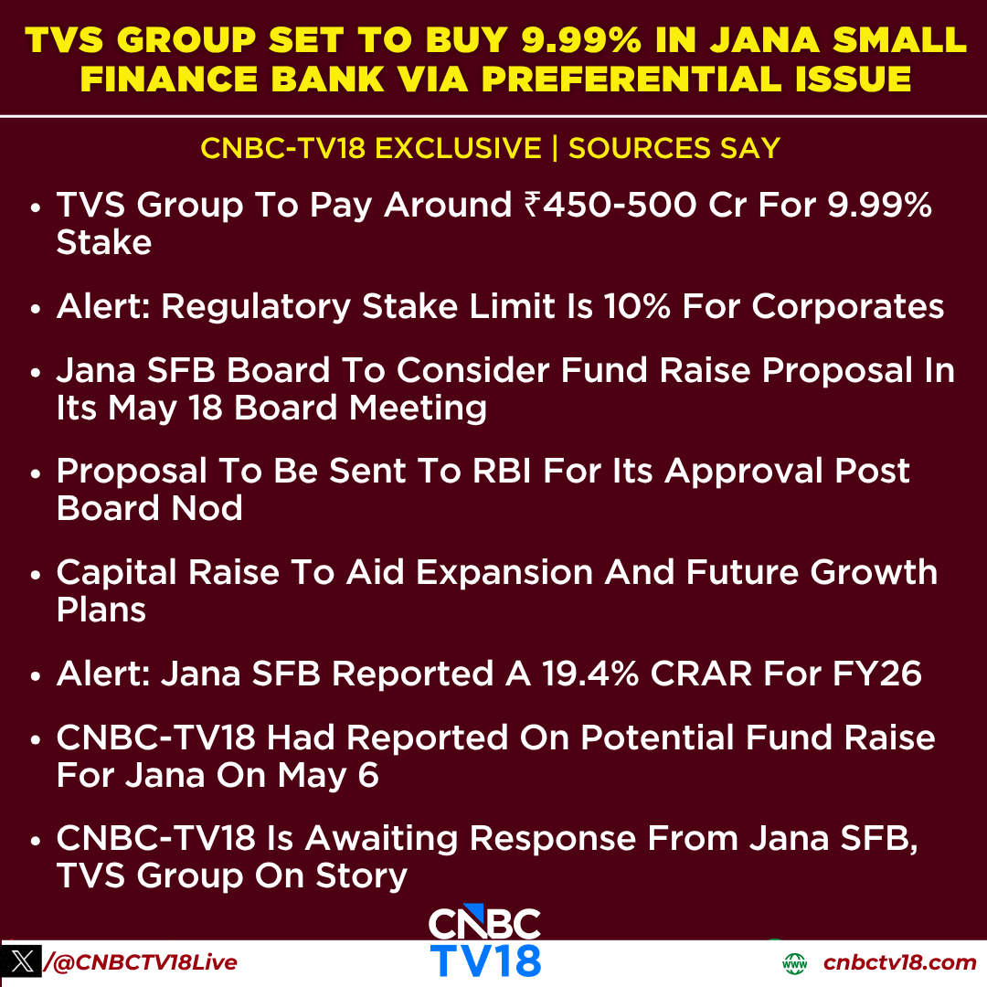 CNBC-TV18 tweet media