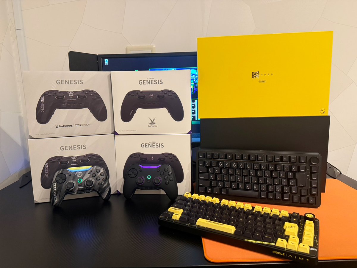 この度AndGAMER様から、話題の製品をご提供頂きました🎉 RIDDLE x AIM1