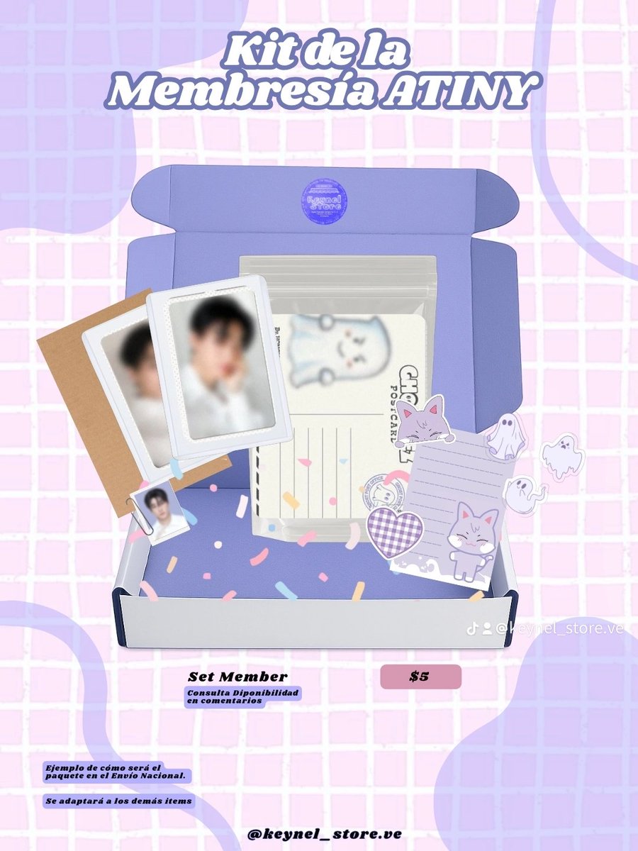 Keynelstoreve's tweet photo. 👻 ORDEN GRUPAL: ATEEZ 7TH MEMBERSHIP 🩶

📅 Deadline: 18 de Mayo  Bache Split (ASEGURADA)
👻  Deadline> 13/05 Kit Sellado &amp; Membresía: 

✅✅✅

- Info al DM 💟
                 https://t.co/zSTnMSdQDN https://t.co/rTC1EjVoAr