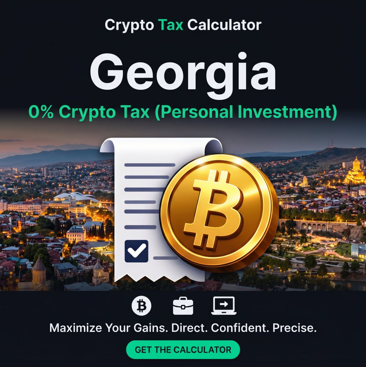 CryptoTaxCalApp's tweet photo. Georgia has become a quiet favorite for crypto holders looking for low taxes and simple residency.

Tax snapshot
Individuals generally do not pay capital gains tax on crypto
Active business activity may be taxed
Small business regime can reduce tax significantly
Mining and staking may be treated differently

Residency path
Easy entry for many nationalities
Low-cost residency options
Business and property routes available

Time to residency
Can be established relatively quickly
Long-term residency depends on structure

Banking and business
Crypto awareness is growing
Simple company setup
Low tax small business structures available

Lifestyle
Low cost of living
Fast internet in Tbilisi
Mountain and city lifestyle mix
Four seasons climate

Takeaway
Georgia can offer very favorable crypto treatment.
But business activity and structure still matter.