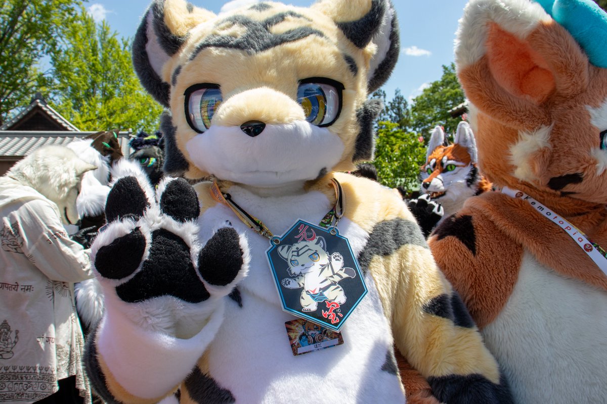 boodaiz's tweet photo. やほー！

📷🐶:@kiki13576 
#FursuitFriday #Kemotopia2 https://t.co/onHAQRxVC7