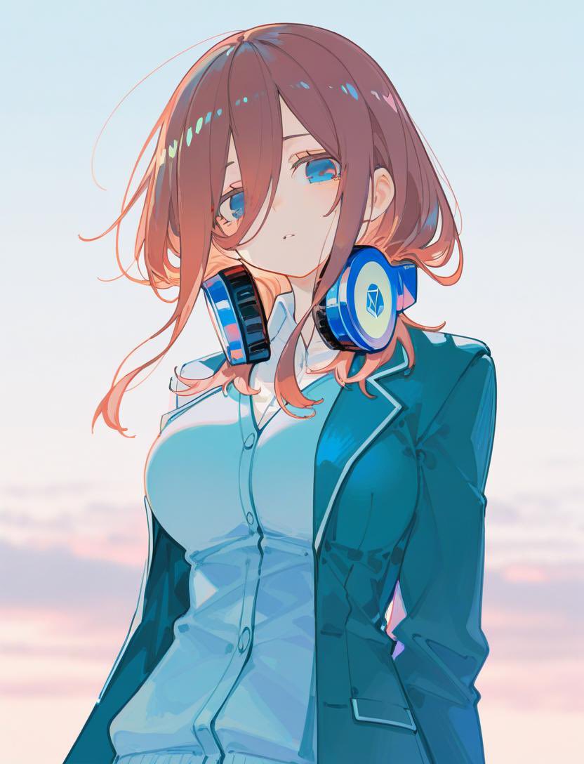 AIイラスト #5等分の花嫁 #中野三玖 #第4弾