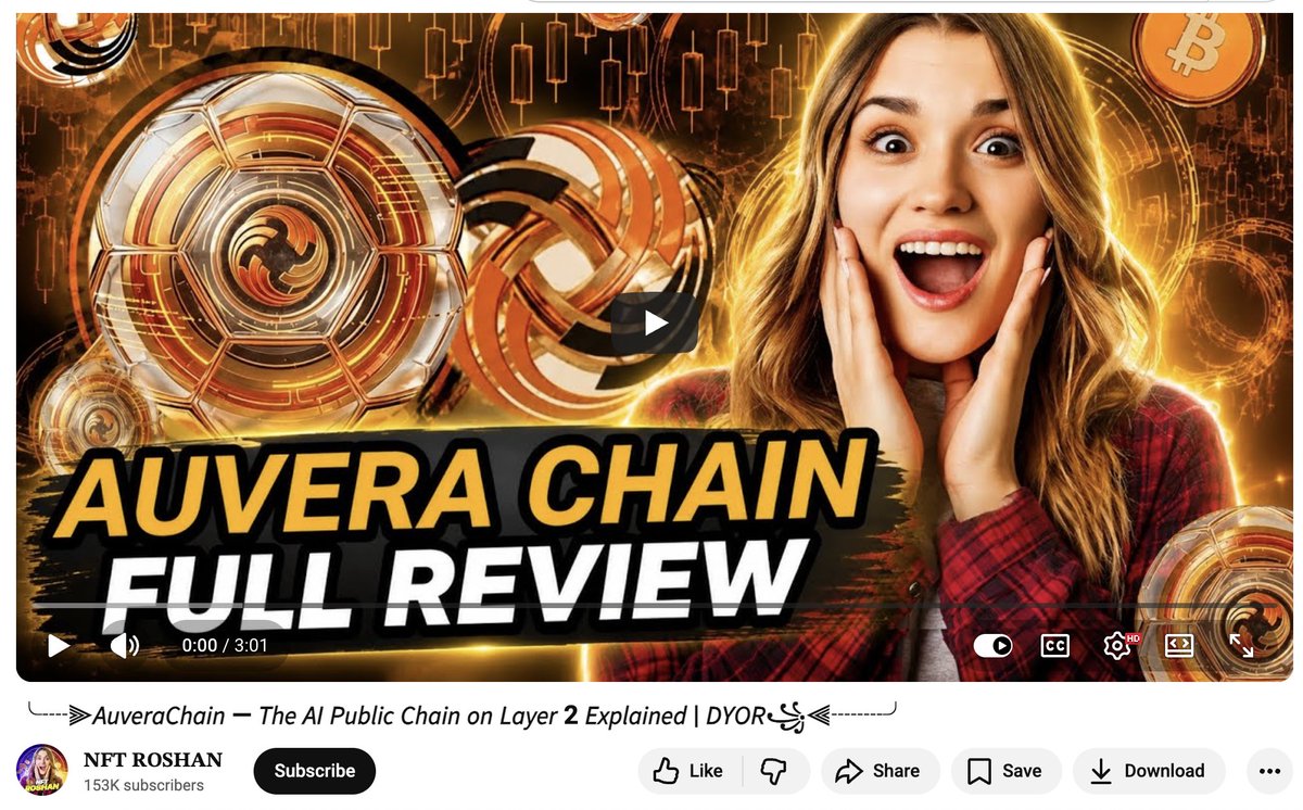 AuveraChain tweet media
