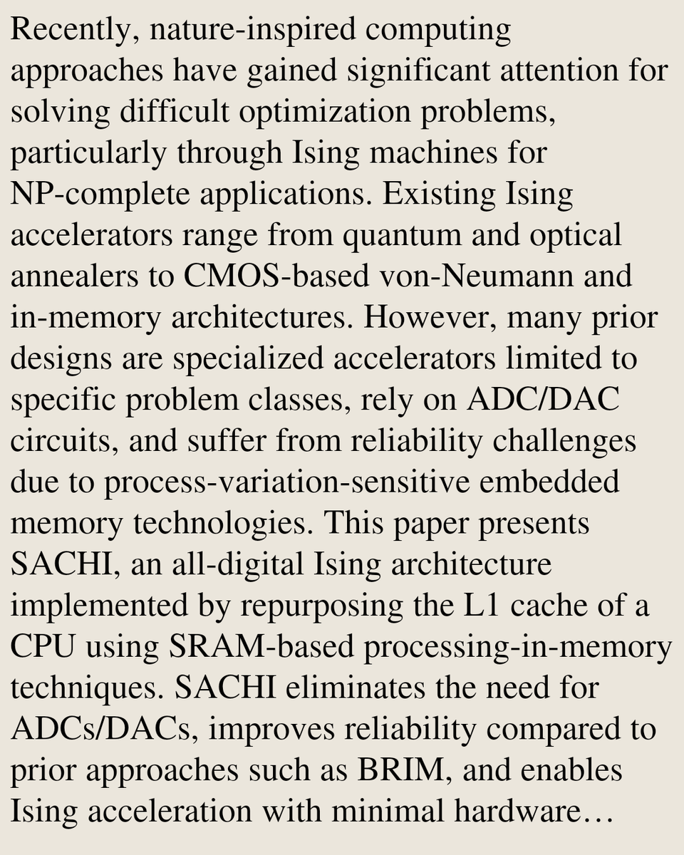 Hardware Architecture Papers tweet media