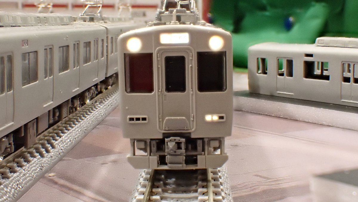 mokeitetsu_com's tweet photo. 【GREENMAX】静岡ホビーショー 試作品1

■(N) 近鉄1026系•1252系
ー2026年10月発売
ー詳細情報はこちらl（https://t.co/Mh9UiybMZU） 

・標識灯はライトユニットのスイッチで、種別に合わせた点灯パターンを選択可能

#静岡ホビーショー　#グリーンマックス　#GREENMAX