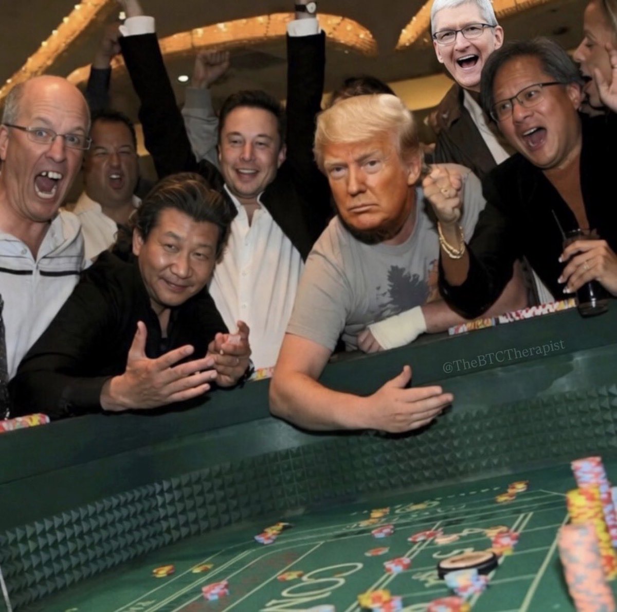 TheBTCTherapist's tweet photo. The entire world economy right now https://t.co/GL1ZZMXIaB