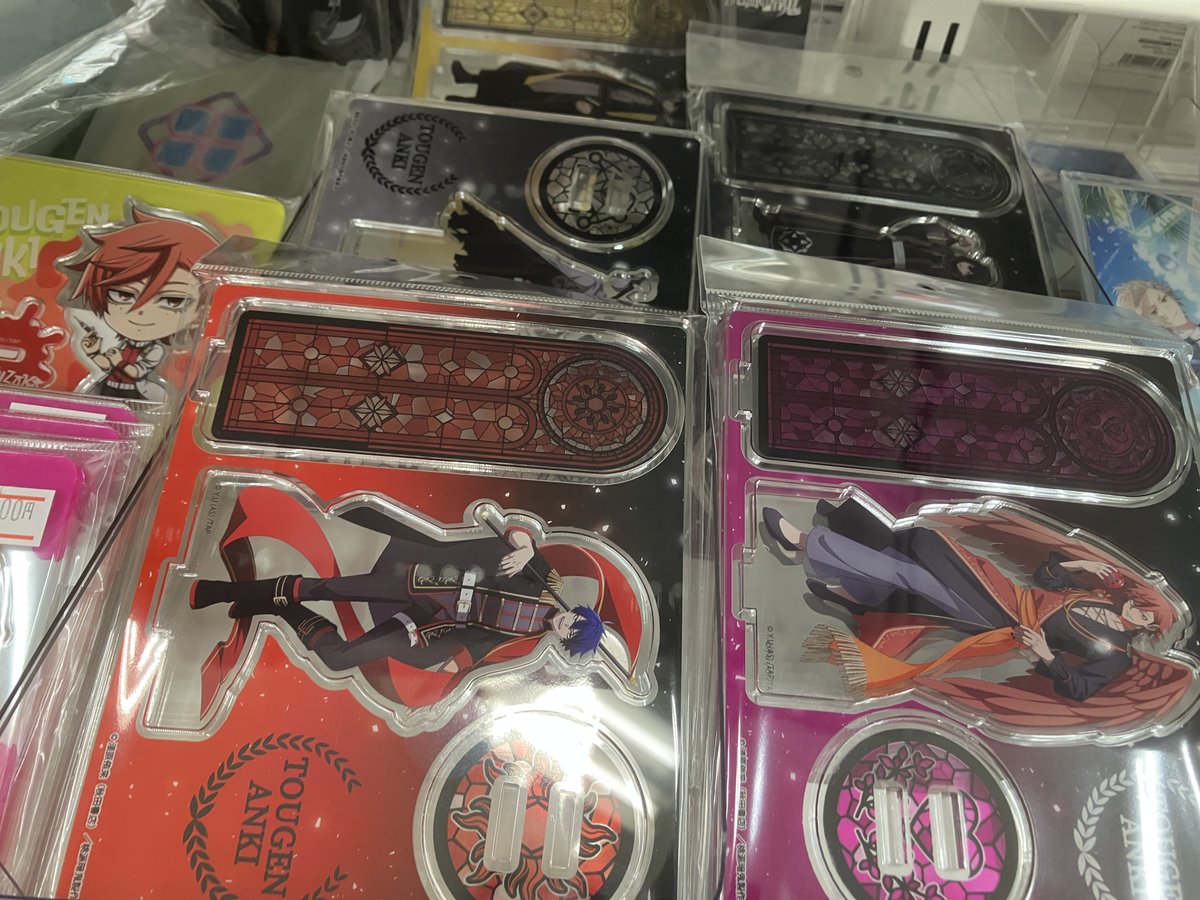 グッズ入荷情報】 『#桃源暗鬼』 ・レザーバッジ（ロング） ・ハート型
