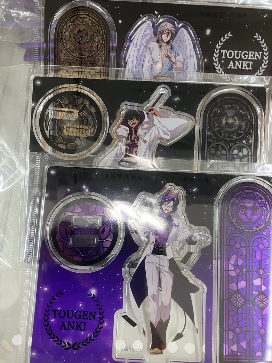 グッズ入荷情報】 『#桃源暗鬼』 ・レザーバッジ（ロング） ・ハート型