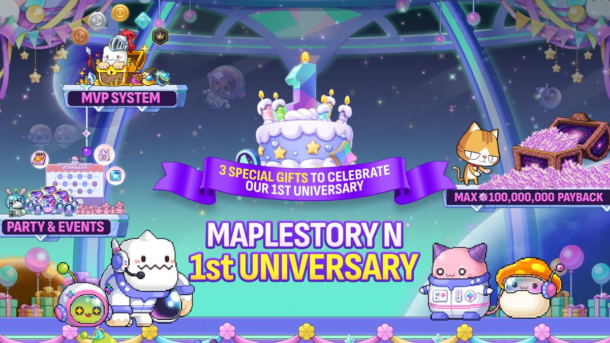 MapleStory Universe tweet media