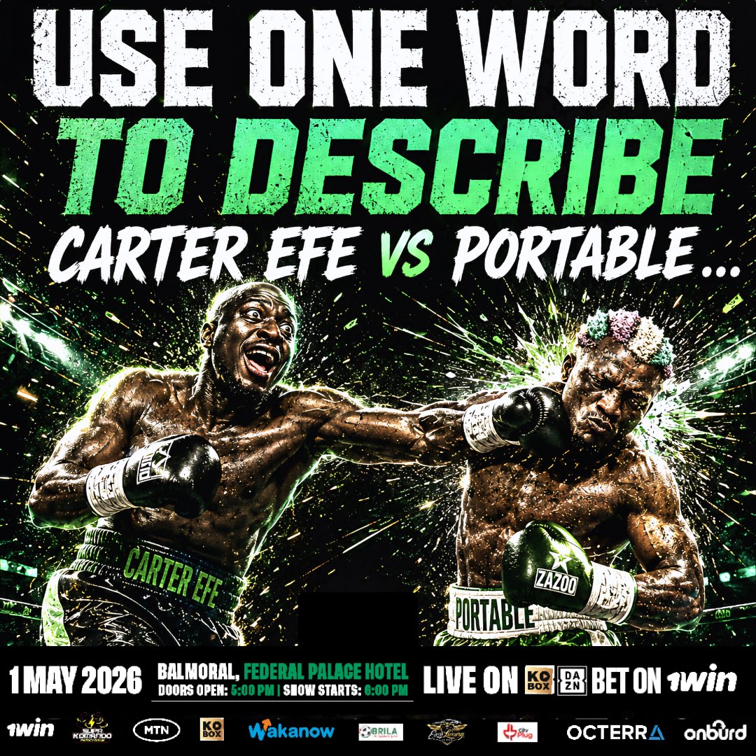 balmoralGP's tweet photo. @carterefe__ We watched the fight… now let’s hear your Hot takes👀 
Just ONE word — how was the three-round showdown? 🔥👇 https://t.co/M4vVfln9nt