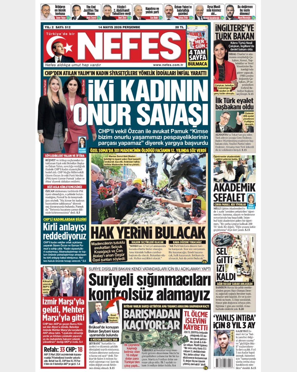 Nefes Gazetesi tweet media
