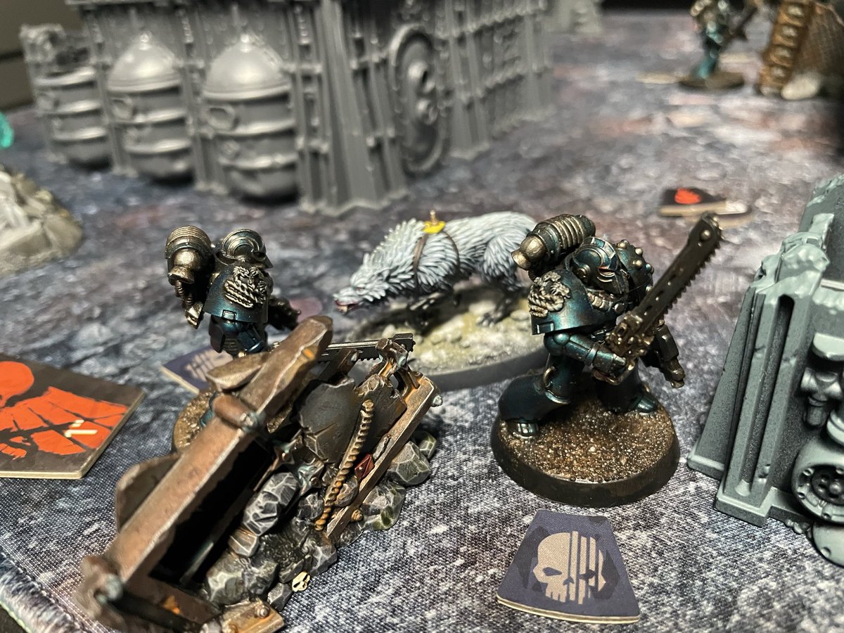 WarhammerTakada's tweet photo. ランチタイム高田馬場★

馬場ではスピアヘッド＆キルチームが勃発!!
2面びっしり熾烈な戦いが繰り広げられて…

おや…？

お分かりいただけただろうか😱

営業再開は15:00⏰
観戦も歓迎っ！お待ちしています😊 https://t.co/SefdmqdeNt