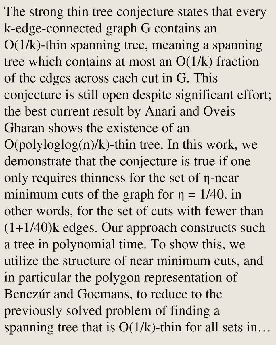 Data Structures and Algorithms Papers tweet media