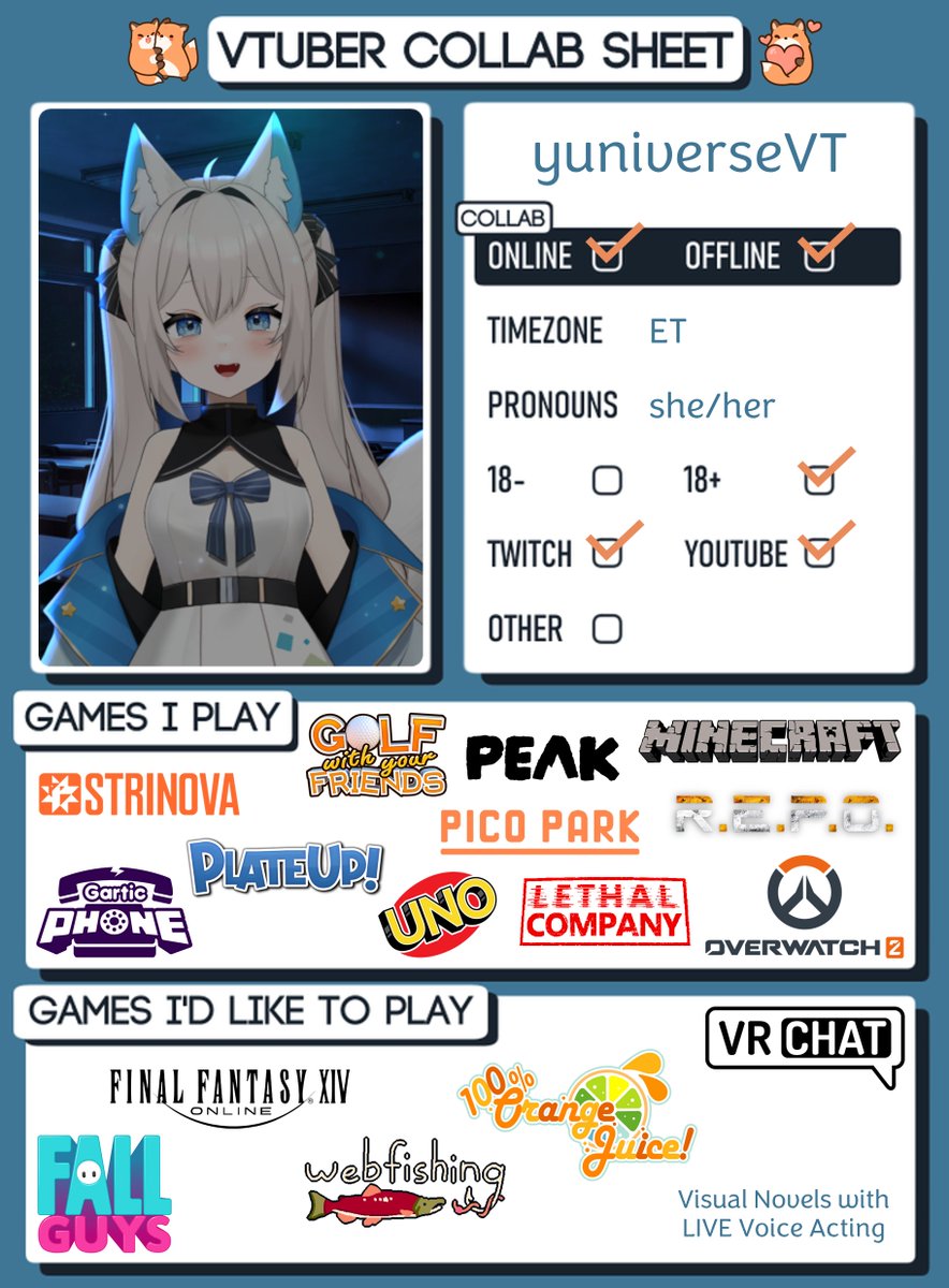 Yuni 💫 🦊 Stargazing Fox VTuber tweet media
