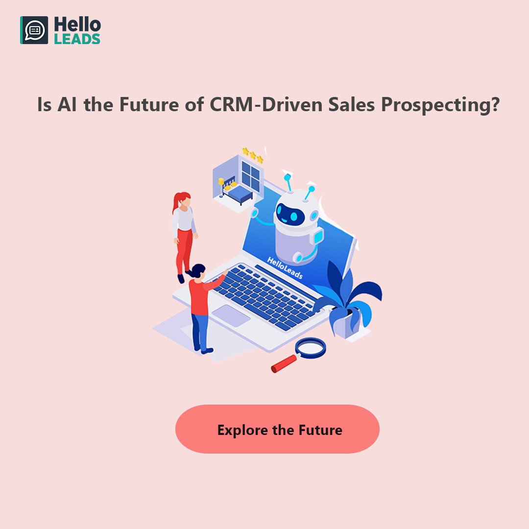 HelloLeads_io's tweet photo. 🤖🚀 AI is transforming the future of sales!

From smarter lead generation 🔍 to predictive insights 📊 and personalized engagement 🤝, AI-powered CRM helps sales teams close deals faster and grow smarter 📈
👉 Read the full blog here: https://t.co/0ziCM1sQIz #CRM https://t.co/y4ZzBjWBCA