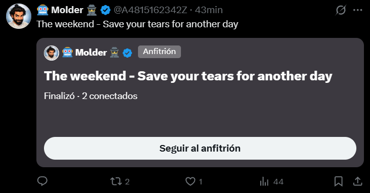 Relatos de 100k tweet media