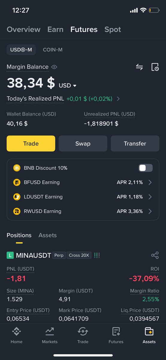 quantuc17's tweet photo. Lets start from 40$

First trade, Long $Mina https://t.co/7XTmCr6Zuj