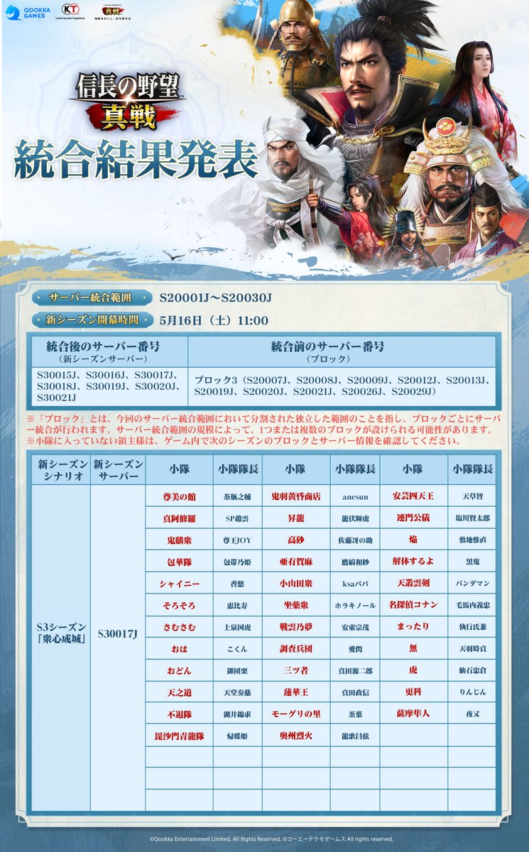 【公式】信長の野望 真戦 tweet media