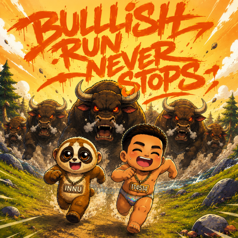 Zenithrarezim's tweet photo. market crashing ❌
sanity disappearing ❌
114514 runners still charging forward like maniacs 🐃💨
BUFFALO STAMPEDE MODE ACTIVATED 🔥
IKISUGI LEVEL OVER 9000 😭
if you hear the ground shakin
it’s already too late 💀

#114514祭
@inmucoin
4mvMwEvUu3GUPwKrWrwSrkQZJ33CPT2GzGoynnKGvDL8 https://t.co/6RYjsJFf2F