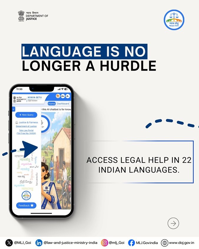 Ministry of Law and Justice tweet media