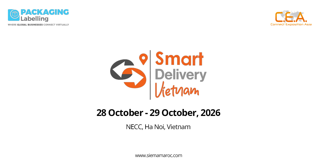 PackagingLabel's tweet photo. #SmartDeliveryVietnam 2026 is bringing together #logistics experts, retailers, e-commerce businesses, and packaging innovators to explore the latest technologies transforming delivery operations.

🔗 https://t.co/HdTOWgilX6

#SupplyChain #SmartPackaging #WarehouseAutomation https://t.co/RDPY0NXNja
