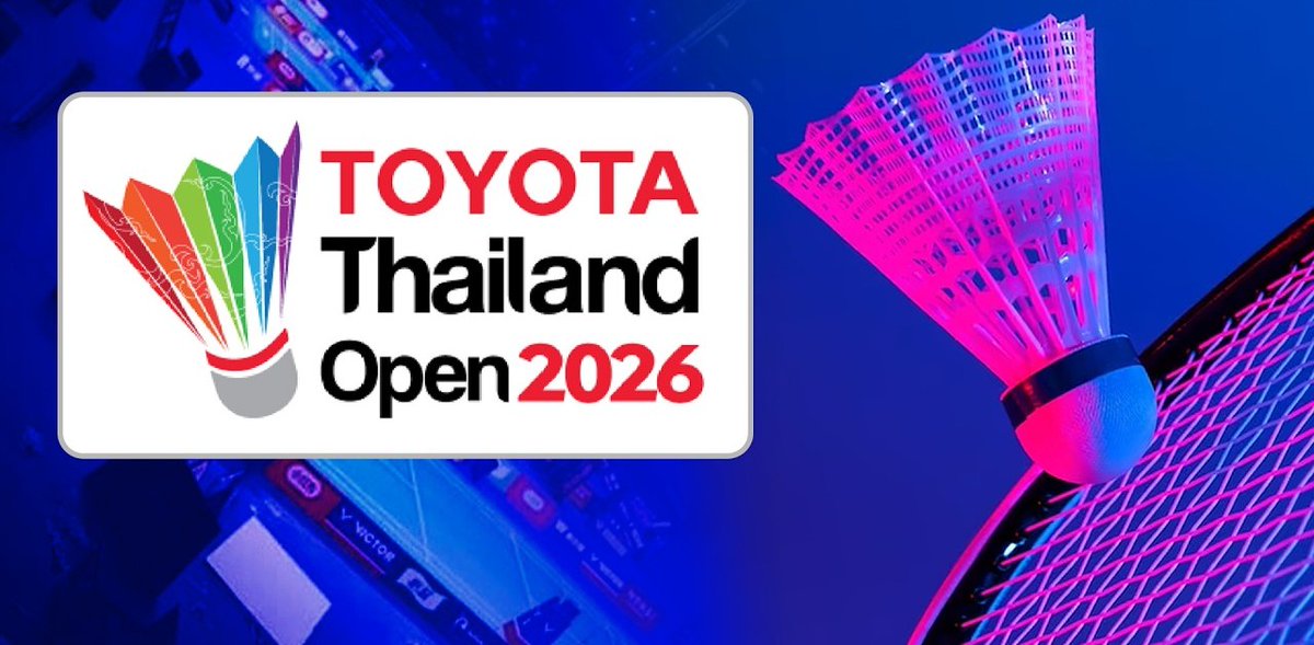 sportsinap's tweet photo. Best wishes to Team India for the #ToyotaThailandOpen2026 in Bangkok!
PV Sindhu, Kidambi Srikanth, Satwik-Chirag, Lakshya Sen & India’s top shuttlers are ready to shine on the world stage.
#TeamIndia #IndianBadminton #BWFSuper500 #SAAP #PlayForAP https://t.co/fNtsaAnbmH