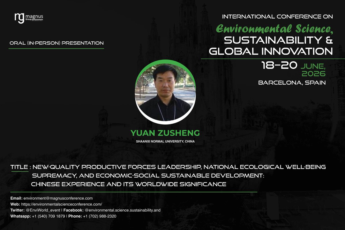 EnviWorld 2026 tweet media