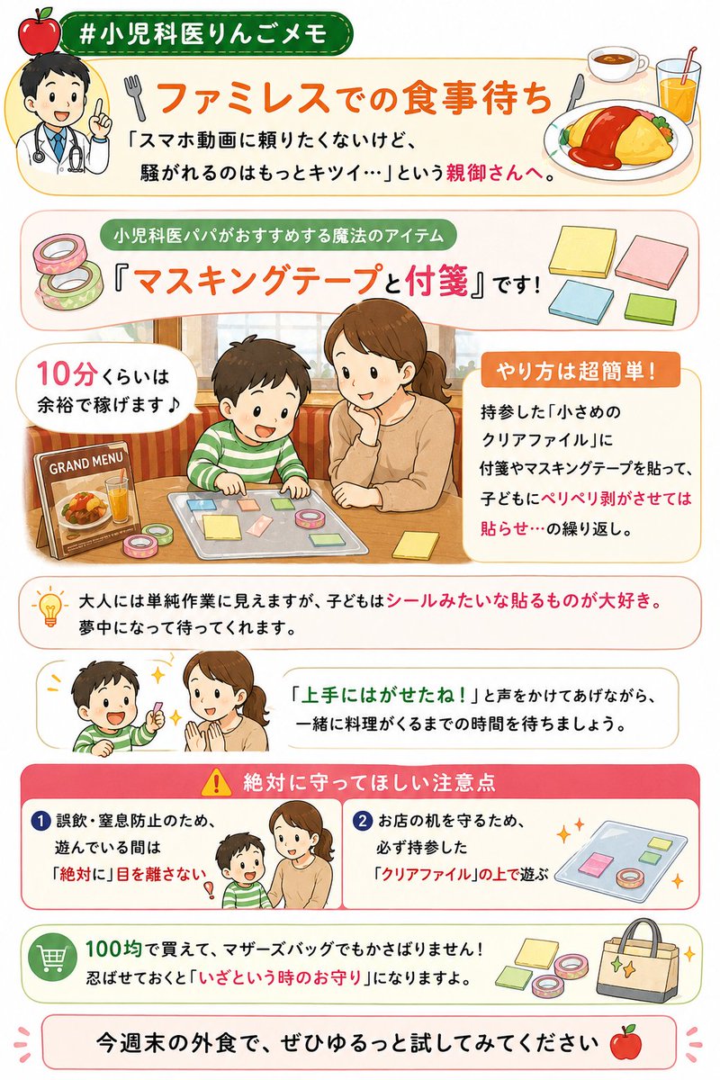 りんご@小児科医 (Dr.RINGO@pediatrician) tweet media