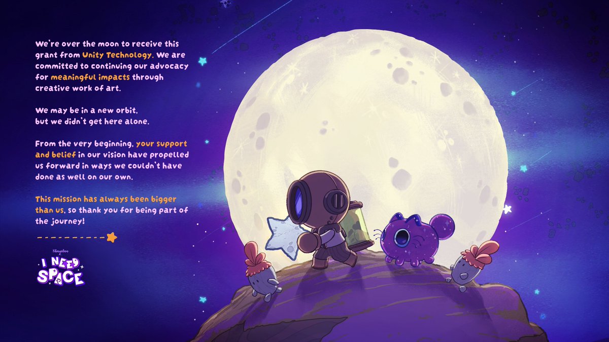I Need Space ⭐️ | Demo Out Meow! tweet media