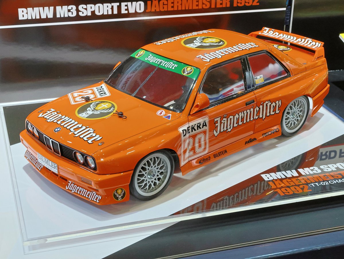 タミヤ新製品】1/10RC BMW M3 SPORT EVO イェーガーマイスター 1992
