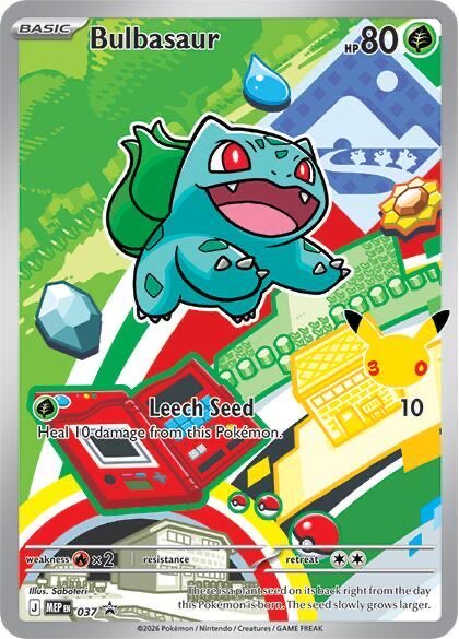 HndrxxBTC's tweet photo. I mean say what you will about the price action but… this really is cool AF.

These hidden Pikachus are out of control…

The First Partner Illustration Collection Bulbasaur also has a hidden pikachu 

I think the Kanto squad ALWAYS deserves the love. https://t.co/1s4pW2YJ2c
