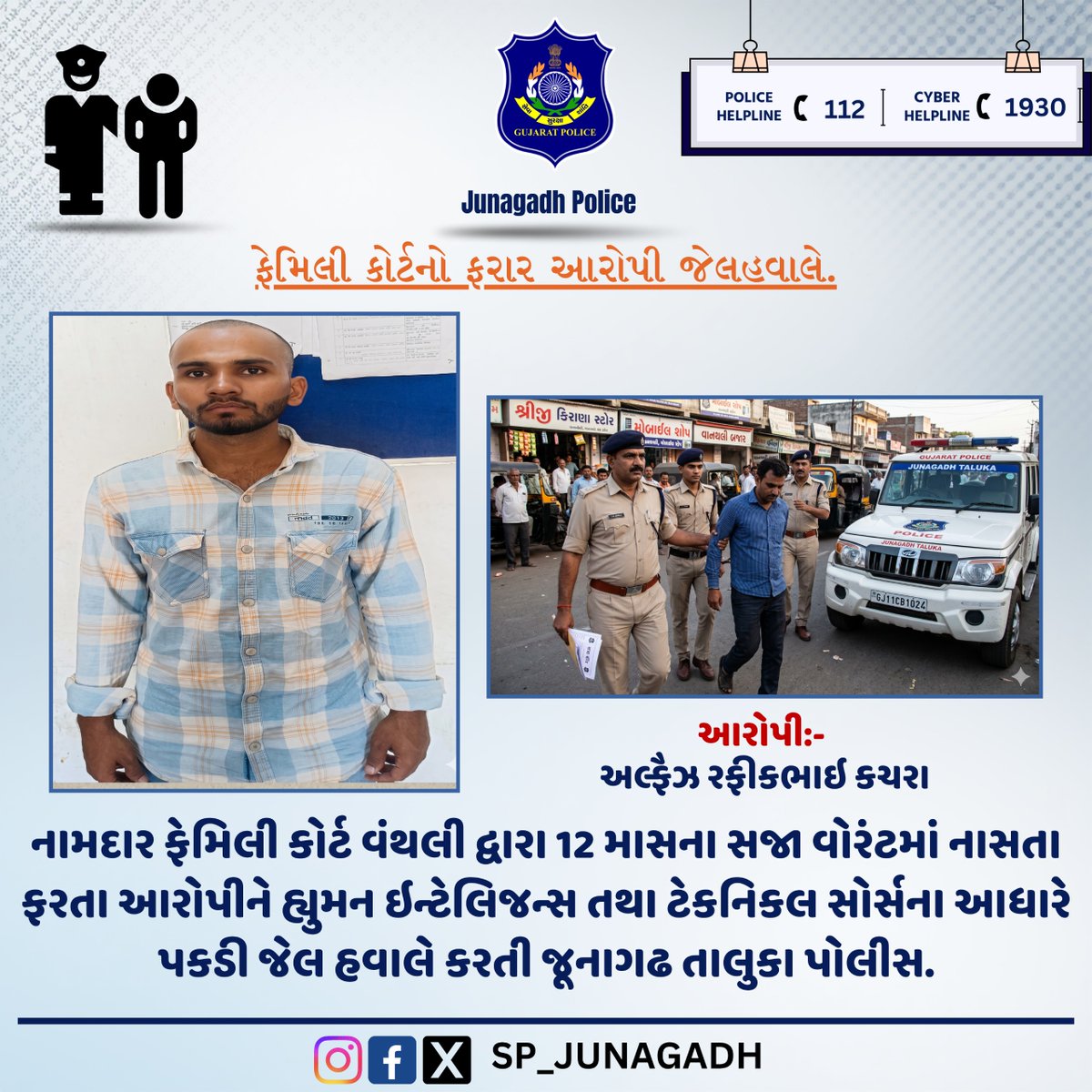 SP Junagadh tweet media