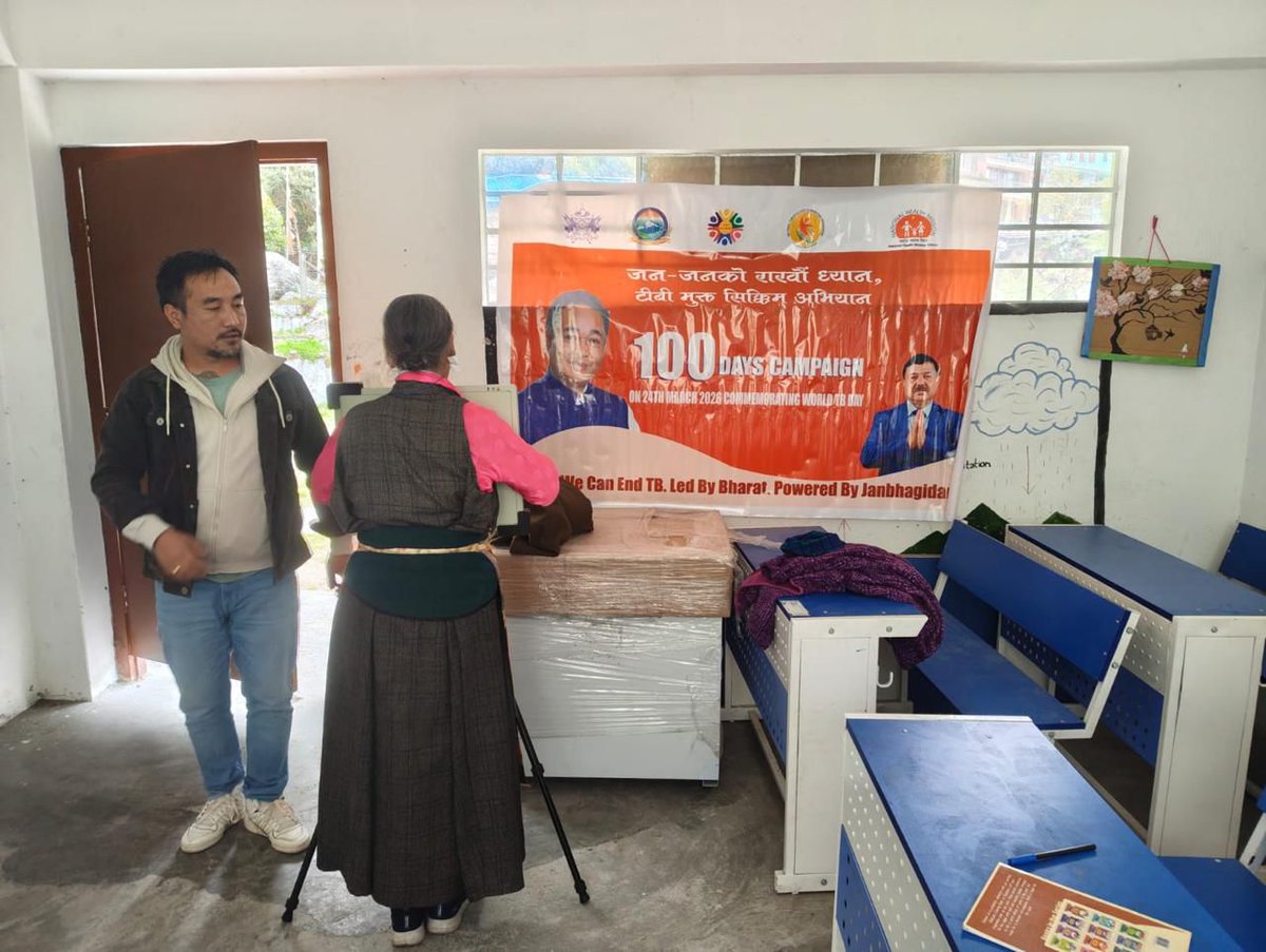 TB Mukt Bharat- Sikkim tweet media