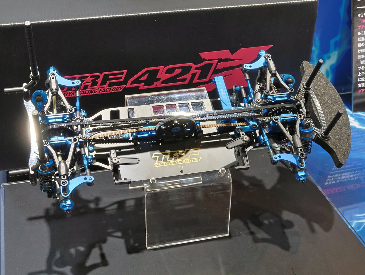 タミヤ新製品】1/10RC TRF421X シャーシキット○5月30日ごろ発売