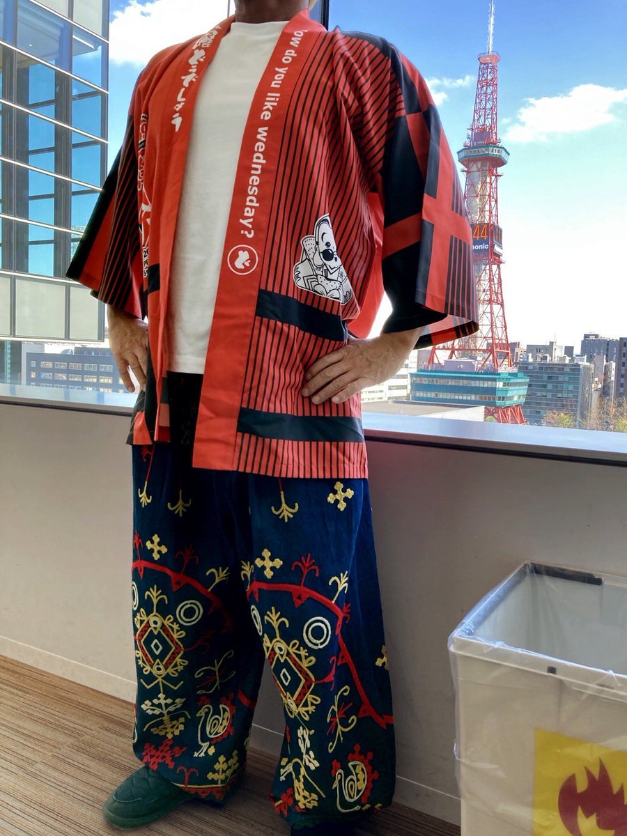 水曜どうでしょう　はっぴ　ローソン　新品未開封　綿100% ローソンver.のはっぴもカッコイイ👍 #水曜どうでしょう #水曜