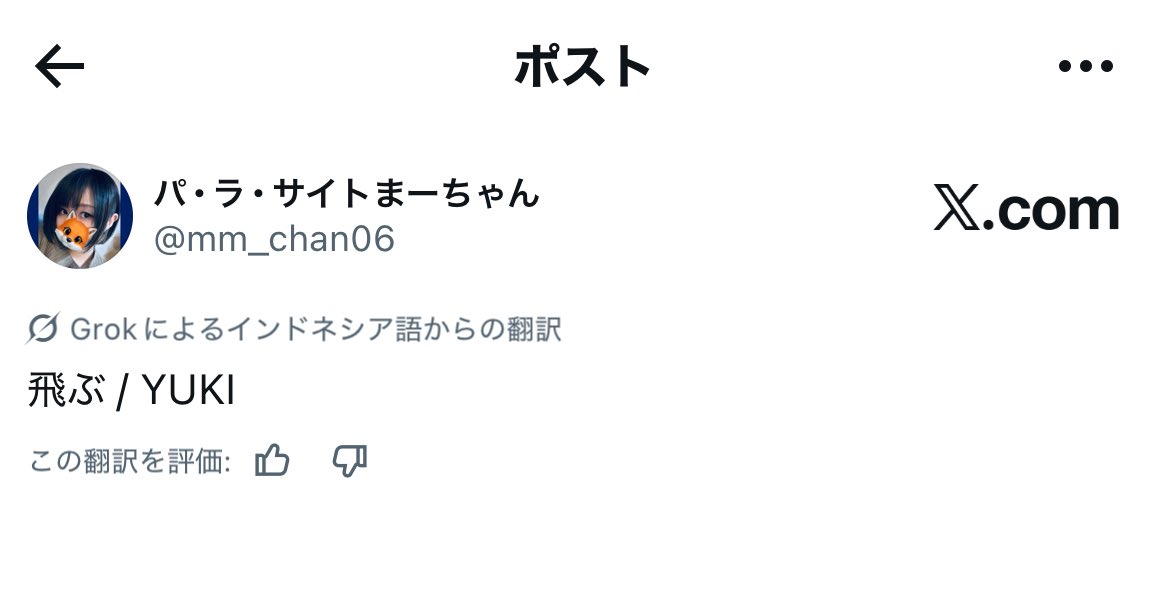 パ・ラ・サイトまーちゃん tweet media
