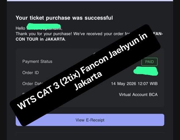 JASTIP TIKET jaehyun fancon mono jakarta tweet media