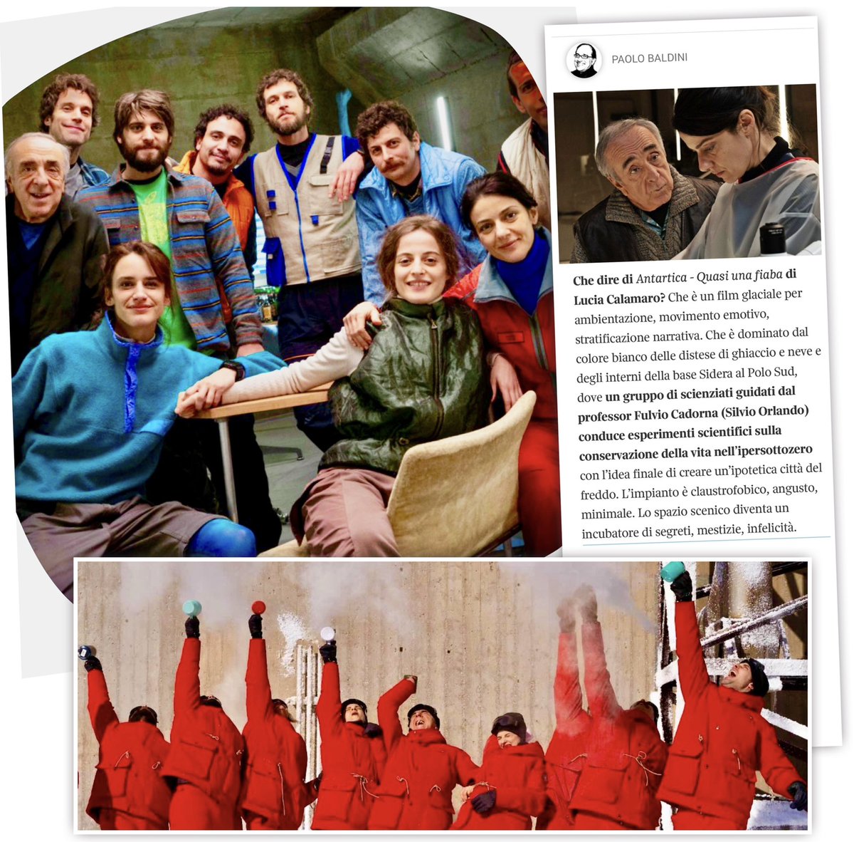 pabaldini's tweet photo. π΄ποΈπ΄ #MarilynMagazine #MM @Corriere @7Corriere ππ₯ #ANTARTICA di #LuciaCalamaro (Italia, 2026, 93β, @VisionDistrib) con #SilvioOrlando #BarbaraRonchi #ValentinaBellΓ¨ πͺβοΈ voto: 3+ su 5 π«΅ποΈ #DigitalEdition #Rassegna, #CINEBUSSOLA e #MarilynMag πβοΈ https://t.co/AoiNVdjEV2 π΅ https://t.co/DNL4GDKJse