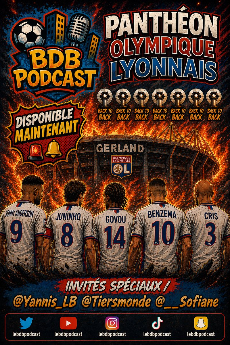 LE BDB PODCAST ⚽🎙️ tweet media