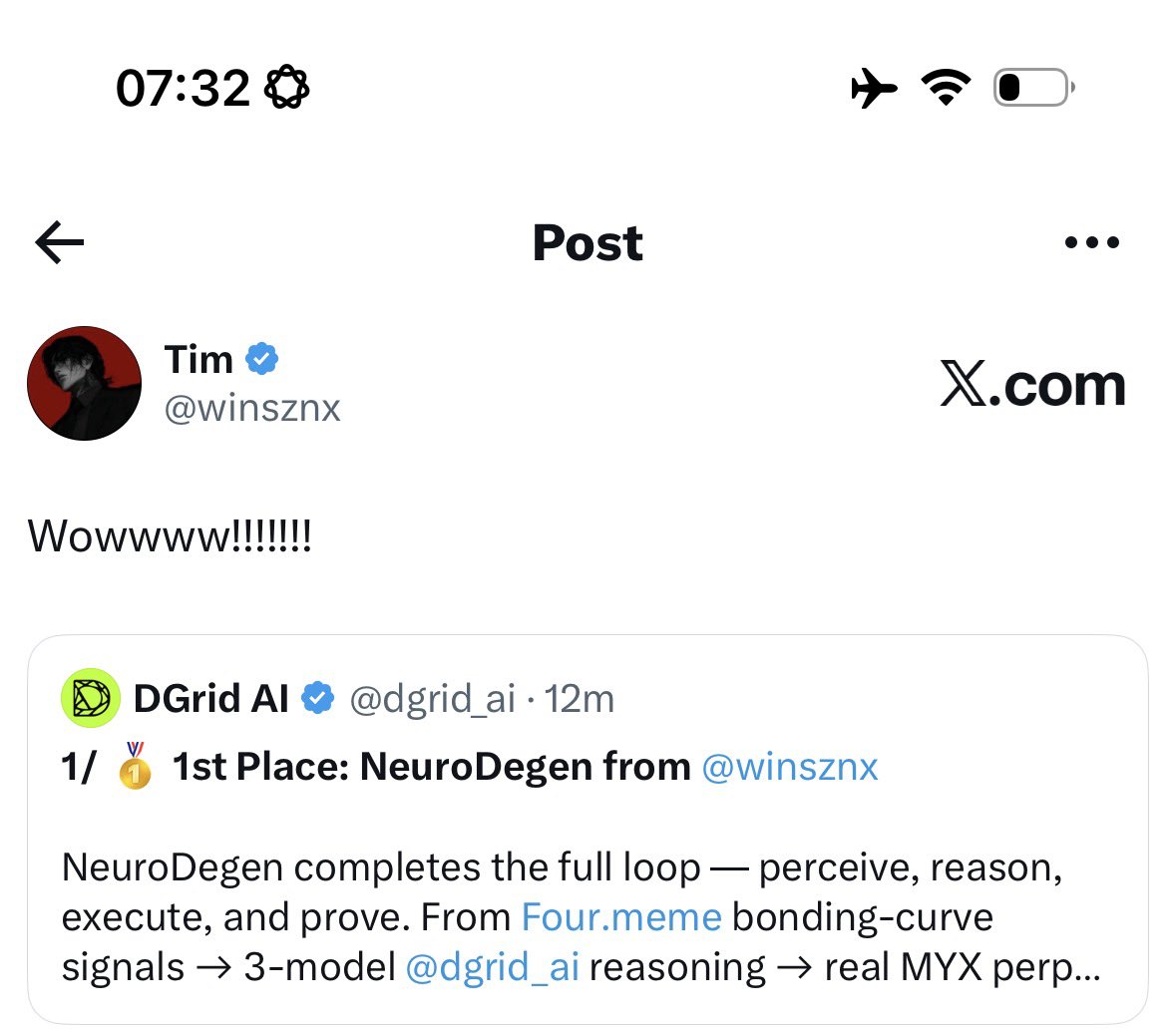 Tim tweet media