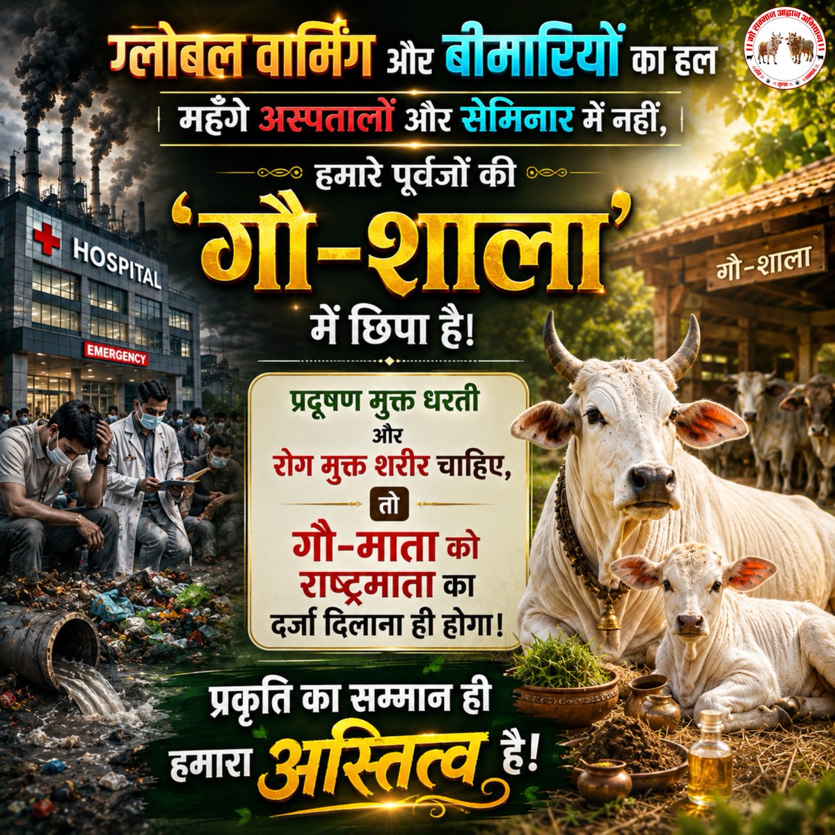 Gau Samman Aahvaan Abhiyaan tweet media