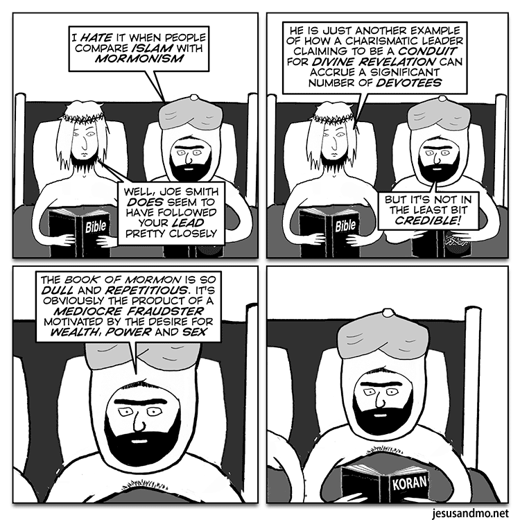 JandMo's tweet photo. Final RT - Today's Jesus &amp; Mo is about successful mediocrities: https://t.co/o2IfZZs0cn