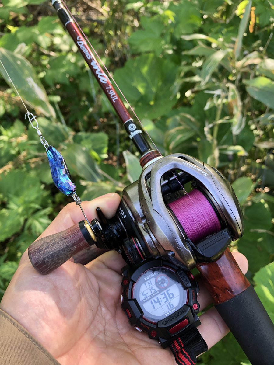 zisakukebari59's tweet photo. 午後からちょい釣り🎣痕跡を見るに人がかなり入ってるっぽくて魚の反応が悪く状況は厳しかったけど何とか1匹出てくれました✨沖仕事後で疲労感がパナいので1匹釣って早々に終了っす🤣
#北海道 #ベイトフィネス #Fishman #Beams #inte79UL #SHIMANO #Scorpion #BFS #ブラウントラウト https://t.co/kIJgryNSEG