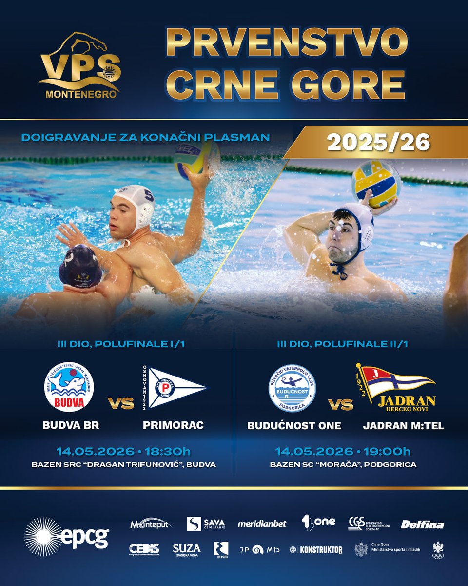 Water polo MNE tweet media